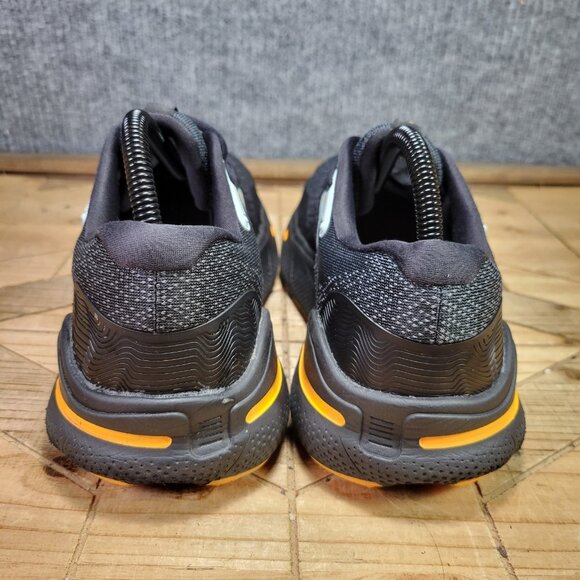 Brooks Ghost Max Shoes Mens 7.5 Black Orange Cloud Blue Daily Road Race Running - Picture 7 of 11